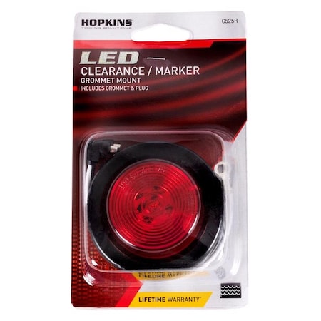 Hopkins Hopkins Red Round Clearance/Side Marker LED Light Kit C525R
